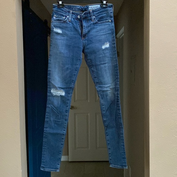 AG The Farrah Skinny High Rise Jeans - Picture 1 of 11